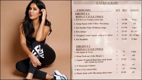 Katrina Kaif Gives A Glimpse Of Her Workout Routine And It Will Make You Sweat Instantly