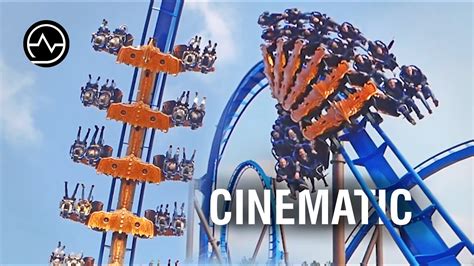 Fenix Roller Coaster Toverland Cinematic Offride Youtube