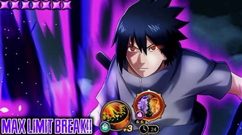Sasuke Ems Max Limit Break Showcase Naruto X Boruto Ninja Voltage