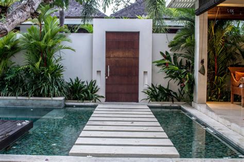 Seminyak Bali Villa Entrance Chandra Bali Villas