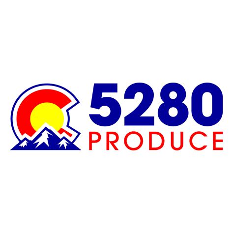 5280 Produce Denver Branding Logo Design Denver