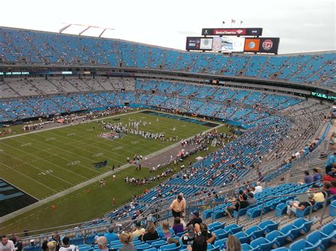 It also hosts the annual belk bowl and the acc championship. Bank of America Stadium Section 521 - RateYourSeats.com