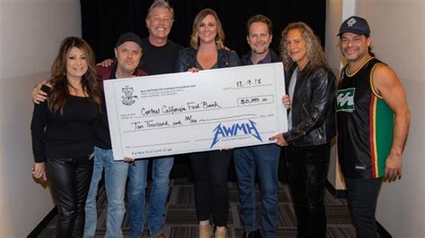 Maybe you would like to learn more about one of these? Metallica donates to Central California Food Bank in ...