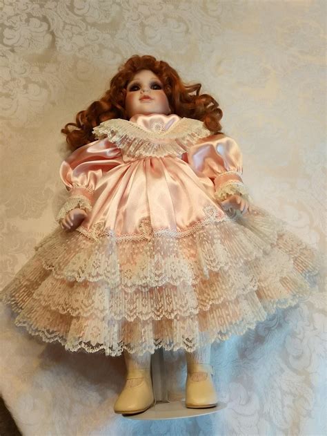 18 Inch Collectible Porcelain Doll 1992 Seymour Mann The Etsy