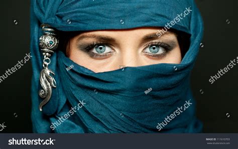 Portrait Arabic Young Woman Her Beautiful Stock Photo