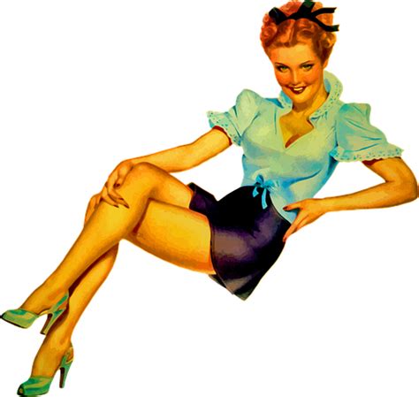 The Art Of Pin Up Pin Up Girl Poster Retro Style Png