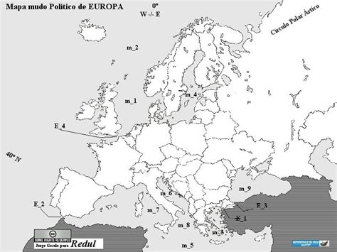 Redul Mapas Mudos Sociales 6º Mapa De Europa Mapas Y Geografía