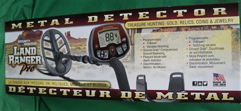 Bounty Hunter Land Ranger Pro Metal Detector New Open Box 89723123159