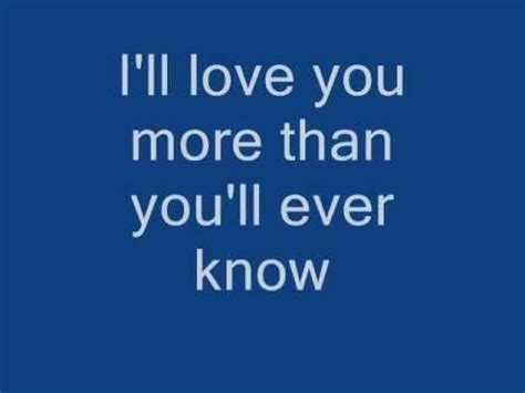Written by jill colucci & travis tritt. Travis Tritt-I love you more than you'll ever know (lyrics ) by anshul | Love you more than ...