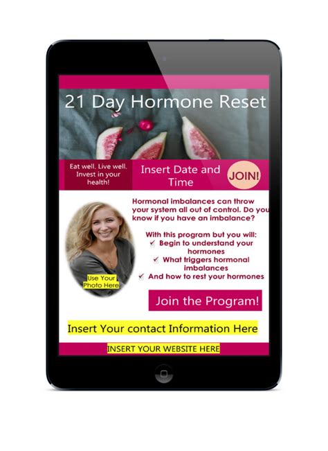 21 Day Hormone Detox Rachel A Feldman Your Health Coach Biz With