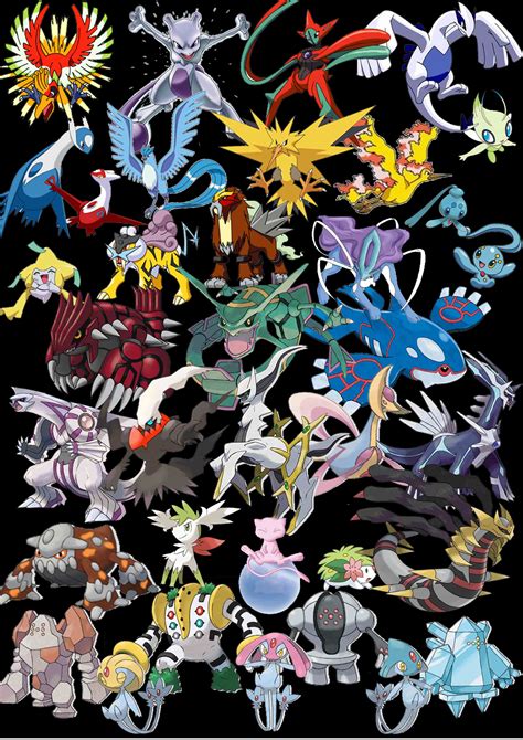 76 All Legendary Pokemon Wallpaper