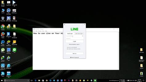 How To Download And Install Line For Pc Download Line Pc Windows 10