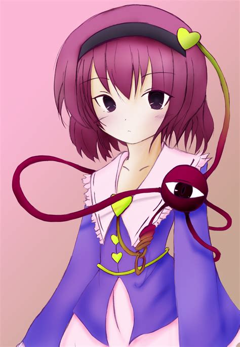 Safebooru Eyes Hairband Heart Highres Komeiji Satori Purple Eyes