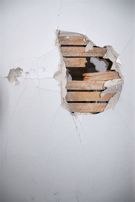 Apr 22, 2021 · create a repair patch that is about 1 in (2.5 cm) bigger than the hole. How to Fix a Small Hole in Drywall - Step by Step