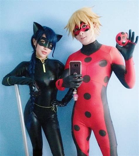 El Mejor Cosplay Que E Visto👌🏻 Miraculous Ladybug Costume Miraculous Costume Couples Cosplay