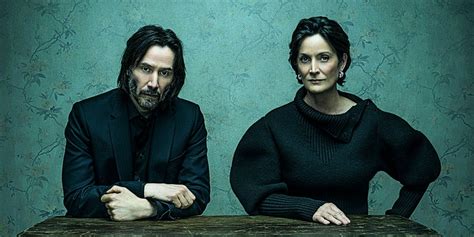 Keanu Reeves And Carrie Anne Moss Reunite In Matrix 4 Photoshoot