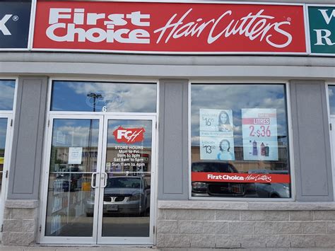 First Choice Haircutters 3280 Monarch Dr Orillia On L3v 8a2 Canada