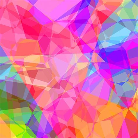 Colorful Abstract Polygon · Free Image On Pixabay