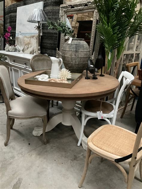 12m Round French Country Dining Table Homeabout