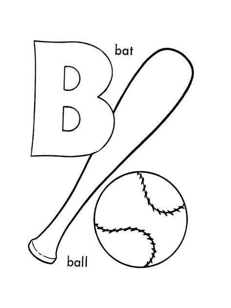 Printable Letter B Coloring Pages For Adults The Letter B In Bubble