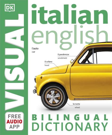 Italian English Bilingual Visual Dictionary Dk Us