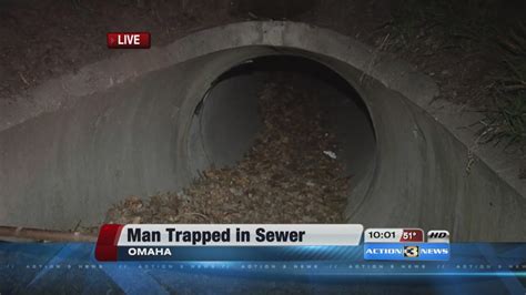 Man Trapped In Sewer Youtube