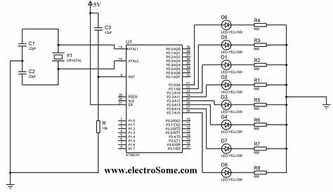 8051 Microcontroller Circuit Diagram Pdf