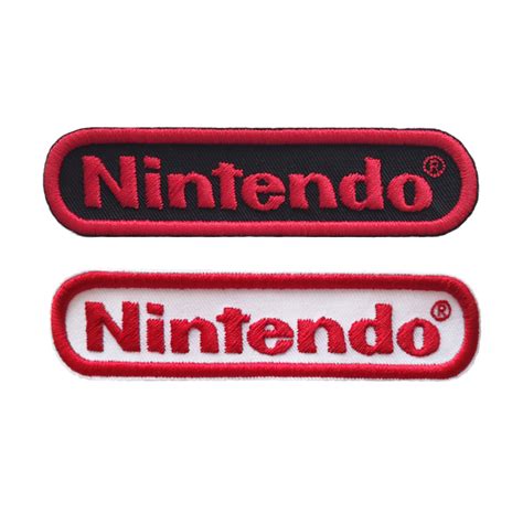 Nintendo Patch Embroidered Iron On Bling Handmade