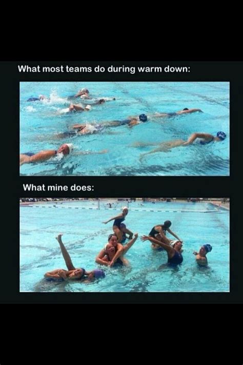 Exactly What My Team Does Swimming Memes Swimming Funny Swimming Jokes