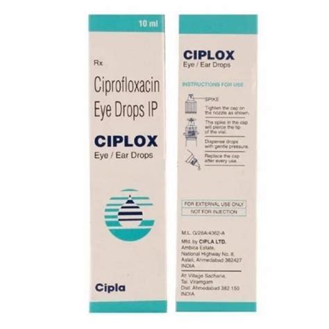 Ciplox Ciprofloxacin Eye Drops At Rs Piece Ciplox Eye Drops In Surat Id