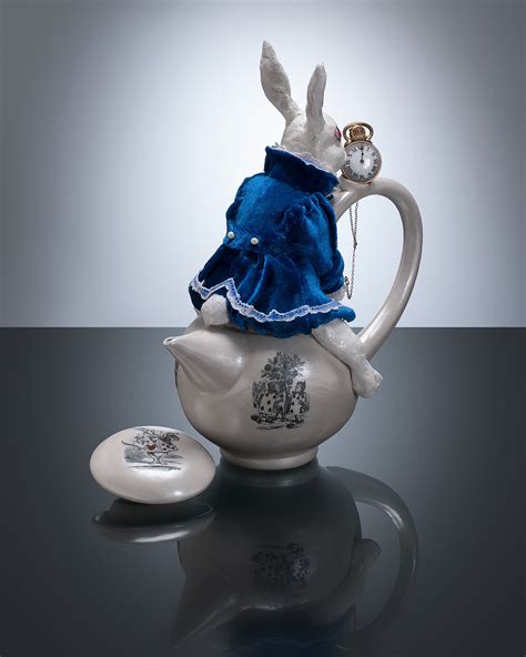 Hare Loom A Mixed Media Teapot Meryl Ruth