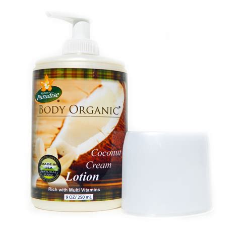 Body Organic Creamy Coconut Lotion Oz Naturesparadise