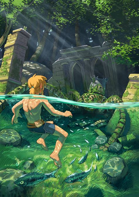 The Legend Of Zelda Breath Of The Wild Art By Malintfalch