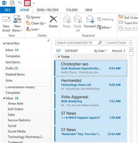 How To Delete All Unread Emails In Outlook 2007 Ndaorug