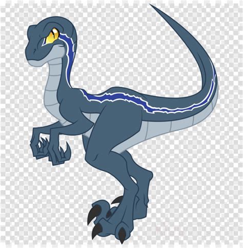 Free Download Hd Png Blue Jurassic World Vector Clipart Velociraptor