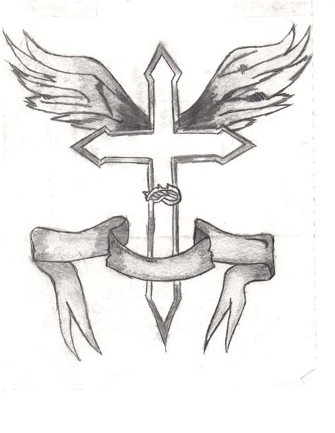Looking for best cross draw holsters in 2021? Christian Cross Sketch at PaintingValley.com | Explore collection of Christian Cross Sketch
