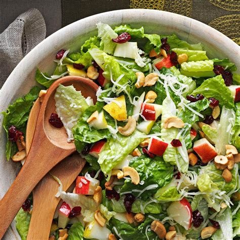 Add a little color and crunch to all that brown and beige. Holiday Lettuce Salad Recipe | Taste of Home