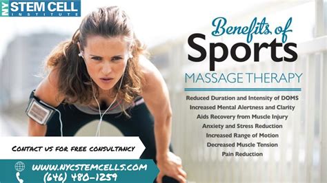 Amazing Benefits Of Sports Massage Sports Massage Therapy Massage