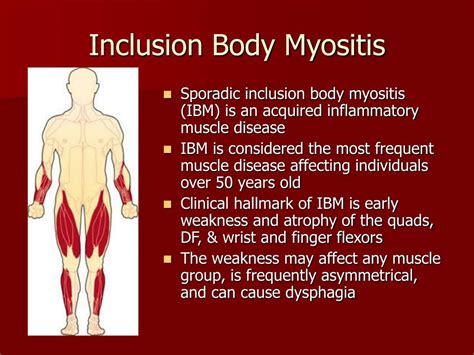Ppt Inclusion Body Myositis Powerpoint Presentation Free Download