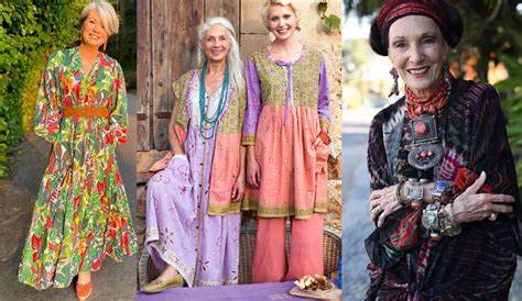 bohemian clothes for the older woman a style guide how to be trendy