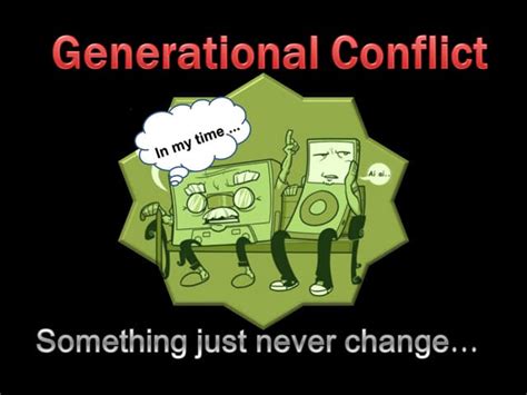 Generational Conflict Ppt