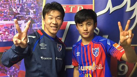 15 year old kubo makes top team debut for fc tokyo football tribe asia
