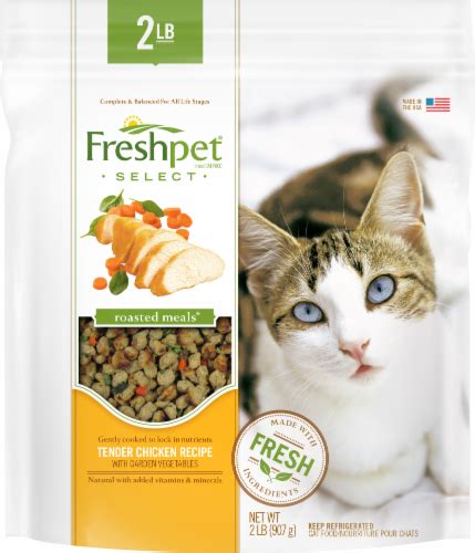 Freshpet Select Roasted Meals Tender Chicken Recipe With Garden