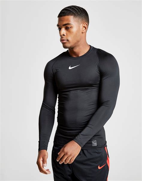 Nike Pro Long Sleeve Compression T Shirt Jd Sports Nike Pro