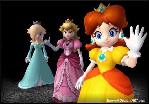 Mario Princesses By 1kamz On Deviantart
