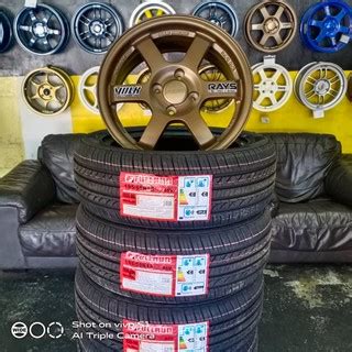 Then use 205 wide tyre. RAYS TE37 CE28 SPORT RIM 15 INCH 4H100 & 4H114.3 15X7 ...