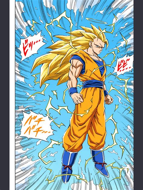 Super Saiyan 3 Goku Anime Dragon Ball Super Dragon Ball Super Manga