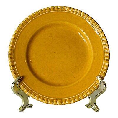 Royal Stafford England PORTSMOUTH Orange Earthenware 8 1 2 Salad Plate