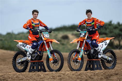 Vrt Ktm Factory Juniors Ready To Race For The 2023 Emx Motocross