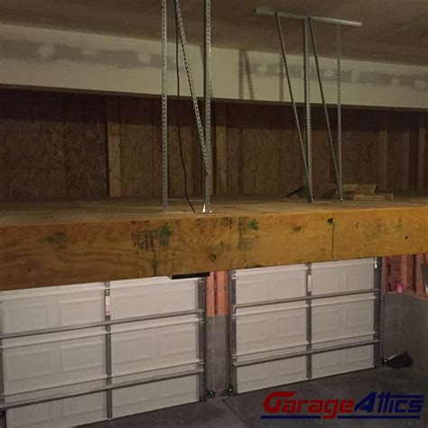 Garage Storage Loft Solutions Custom Overhead Garage Storage Lofts